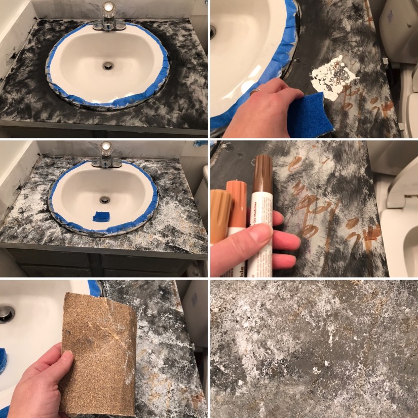 Photo inspiration: Bathroom Refurbish On A Budget Reference: DIY Half Bath Refurbish On A Budget Hodge Podge Podcast
